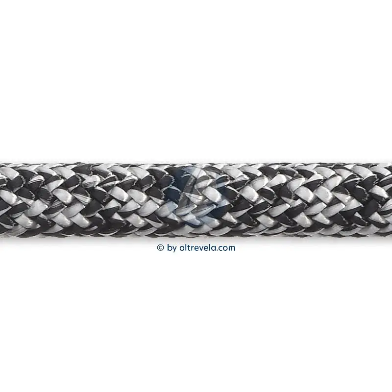 Offerta Speciale Bobina 100 metri doppia treccia in Dyneema SK78 con calza in Poliestere ADMIRAL7000 Ø8mm nero
