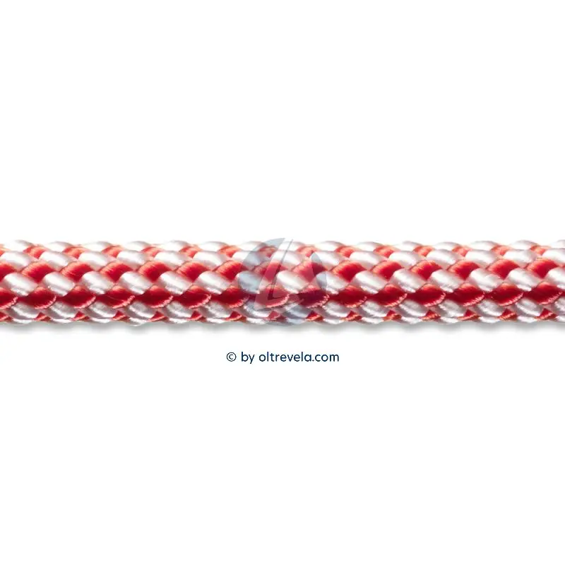 Bobina 100 metri doppia treccia in Dyneema SK78 con calza in Poliestere Dinghy Control Ø6mm rossa Offerta Del Giorno