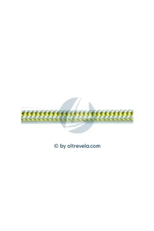 Bobina 100 metri doppia treccia in Dyneema SK78 con calza in Poliestere Dinghy Control Ø3mm gialla Non Perdere