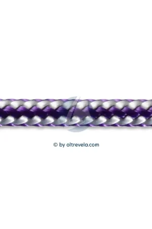 Bobina 100 metri doppia treccia in Dyneema SK78 con calza in Poliestere Dinghy Control Ø4mm viola Reso Gratuito