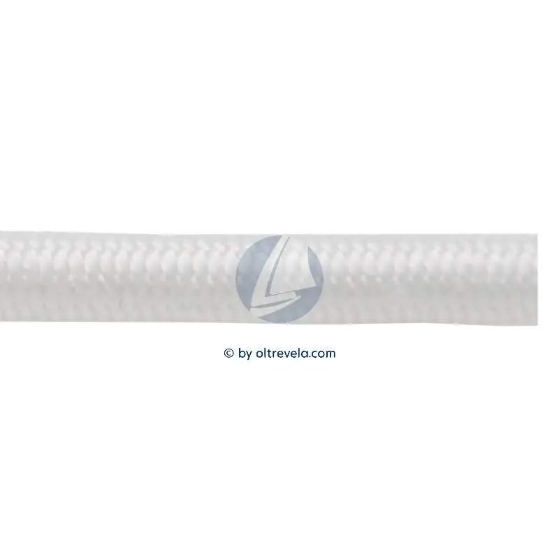 Bobina 100 metri elastico con calza in Dyneema SK78 Dyneema Rubber Line Ø6mm bianca Ultima Occasione