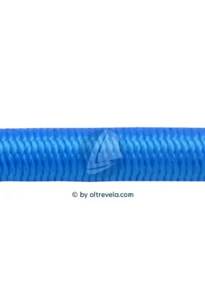 Bobina 100 metri elastico calza alta qualità in Poliestere Ø6mm blu Promozione Esclusiva