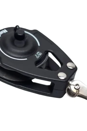 Bozzello Ratchet 57mm Nero Optiparts per Scotta Randa - Economico con Cuscinetti a Sfera, Adatto per Scotte fino a 10mm di Diametro Ultima Occasione