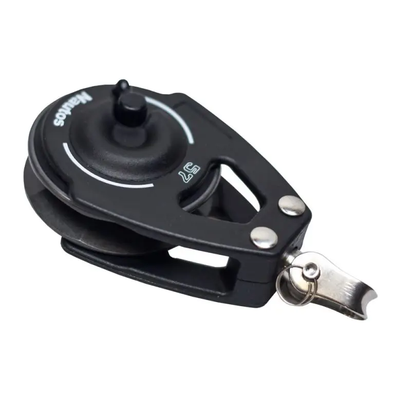 Bozzello Ratchet 57mm Nero Optiparts per Scotta Randa - Economico con Cuscinetti a Sfera, Adatto per Scotte fino a 10mm di Diametro Ultima Occasione