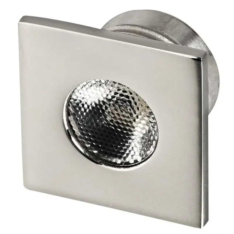 Affare Luce di Cortesia Led da Incasso in Acciaio Inox AISI 316 con Montaggio a Pressione - Osculati