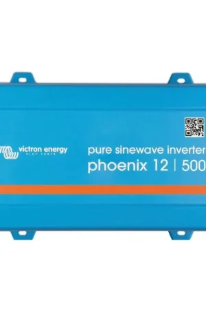 Ultimissimo Modello Inverter Victron Phoenix 375/700 W 12V - Potenza e Affidabilità per la Nautica Professionale con Tecnologia Sinumax e Carcassa in Alluminio