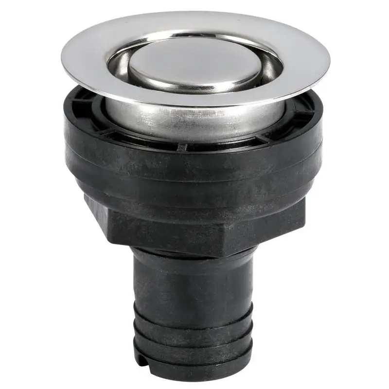Compra Online Scarico Inox con Filtro - Corpo in Fibra Acetilica Rinforzata e Testa in Acciaio Inox 316, Filtro Removibile per Nautica e Vela