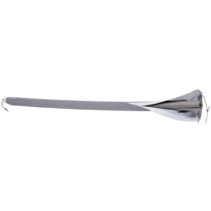 Miglior Prezzo Copridraglia Grigio 100 cm in Poliuretano Espanso - Applicazione Facile e Universale per Draglie di Qualsiasi Diametro con Rivestimento in Tessuto di Poliestere "Cordura