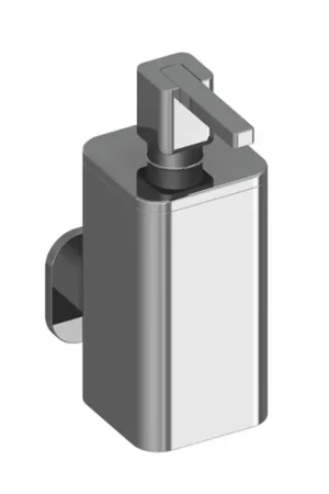Pagamento Sicuro Dispenser sapone da parete Foresti e Suardi in ottone argento cromato DEVA