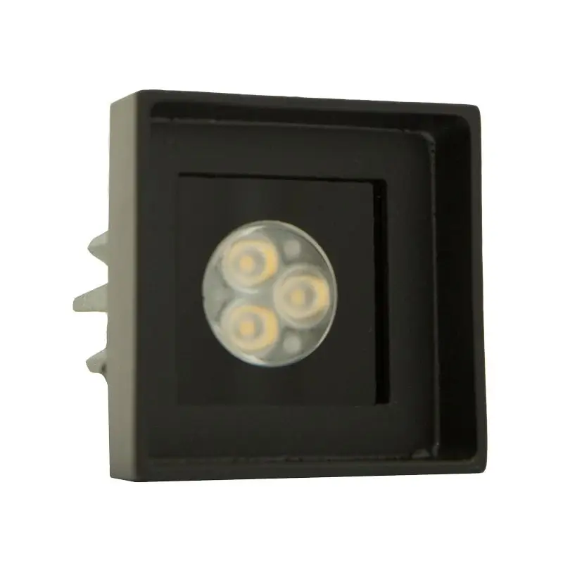 Promozione Esclusiva Spot LED Incasso Prometeo QRM Verniciato Nero 4000 °K Bianco - Foresti e Suardi - Illuminazione per Esterni e Interni, Vetro Temprato, Alluminio Anodizzato, Parabola Lente Direzionale, 10/30 Vdc, Indice di Resa Cromatica Elevato