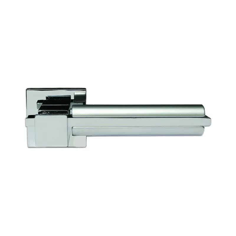 Maniglie per porte in ottone Foresti e Suardi con bocchette in poliammide e perno quadro 8 mm Prezzo Ridotto