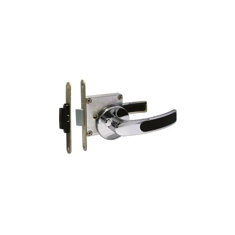 Serratura Universale in Ottone Completa di Maniglia Foresti e Suardi con Piastre in Acciaio Inox AISI 316 L - Ideale per Nautica e Barche, Chiusura Destra o Sinistra Regolabile Bestseller