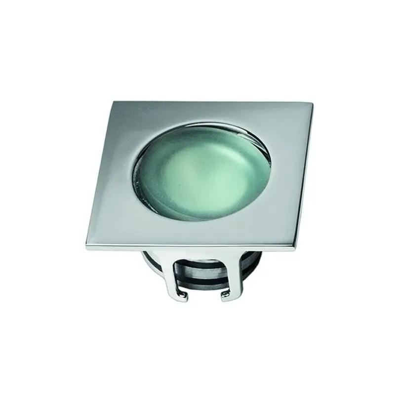 Spot orientabili per esterni MIRA QT di Foresti e Suardi - Ottone trattato, dissipatore in alluminio anodizzato, diffusore in vetro sabbiato, LED bianco 3200°K e 4000°K. Promozione