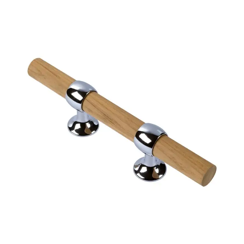 Popolare Bitte in Ottone con Traversino in Legno - Foresti e Suardi - Misure A 300mm e B 250mm per Vela e Nautica