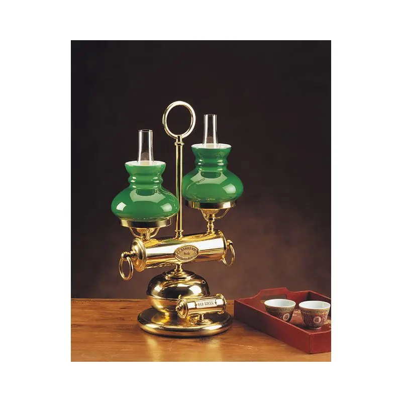 Sconto Lampada in Ottone Foresti e Suardi - E14 220-240V Max 2x46 - Disponibile in Bianco, Blu, Ambra e Verde - Per Imbarcazioni e Nautica - Porto Torres