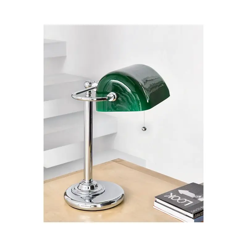 Lampada in Ottone Cromato E27 - Porto San Paolo Buenavista di Foresti e Suardi - Disponibile in Bianco, Blu, Ambra e Verde, Max 77 W, 220-240 V Popolare