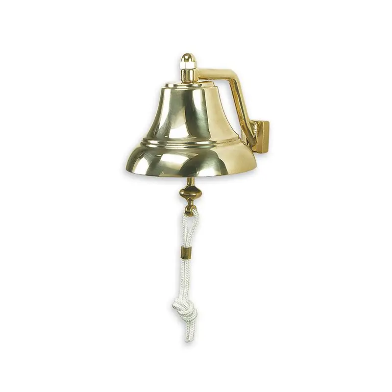 Campana di Bordo in Ottone Lucido Foresti e Suardi con Attacco Fisso a Baionette Ø 190/150 mm Affare