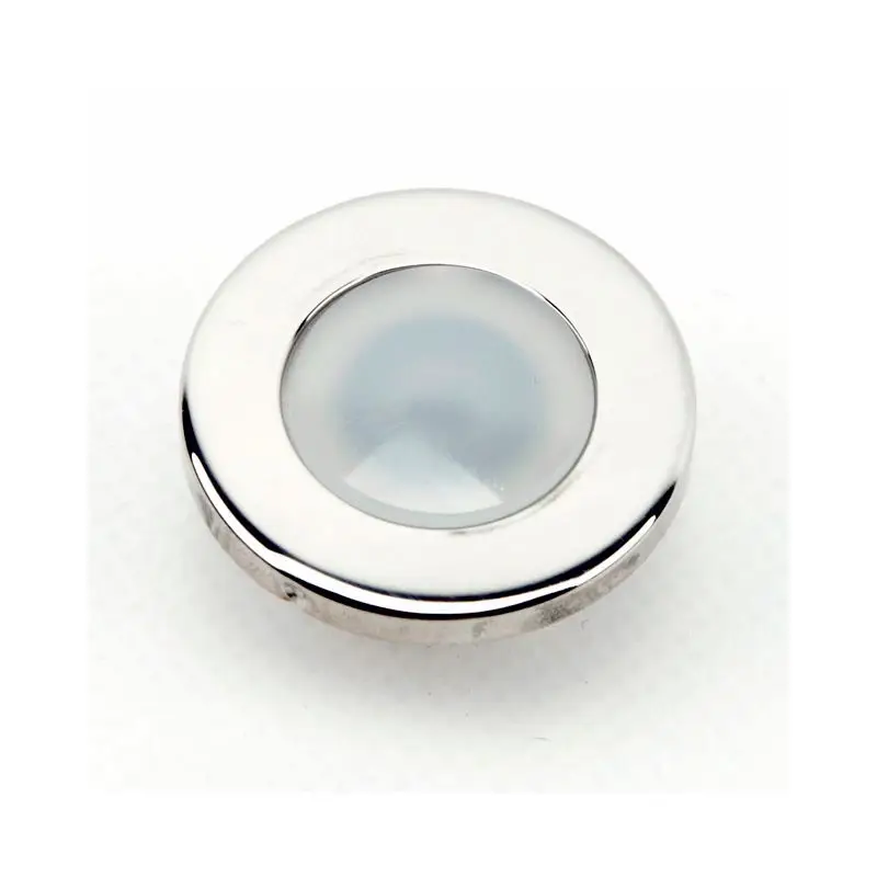 Luce di Cortesia ALPHARD TALPHARD T di Foresti e Suardi - Corpo in policarbonato trasparente con anello estetico in acciaio inox AISI 316 L, disponibile in diverse temperature di colore LED. Più Venduto