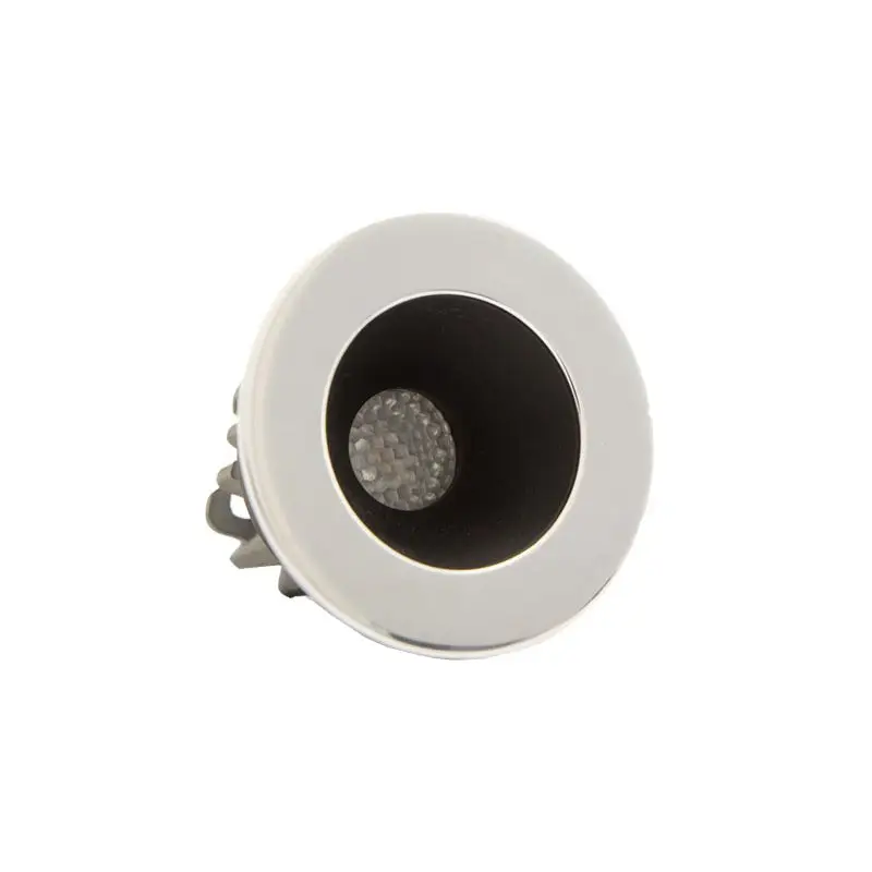 Spot ad Incasso POWER LED Foresti e Suardi - Illuminazione Esterni e Interni con Ghiera in Ottone e Vetro Temprato, Varie Temperature di Colore e Lenti Direzionali Disponibili - Modello PLUTONE TP Non Perdere
