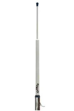 Occasione Antenna VHF Glomex RA1225HP 2,40 m in vetroresina bianca con guadagno 6 dB e cavo RG8X 7,6 m - compatibile con basi Glomex e potenza massima 100 W