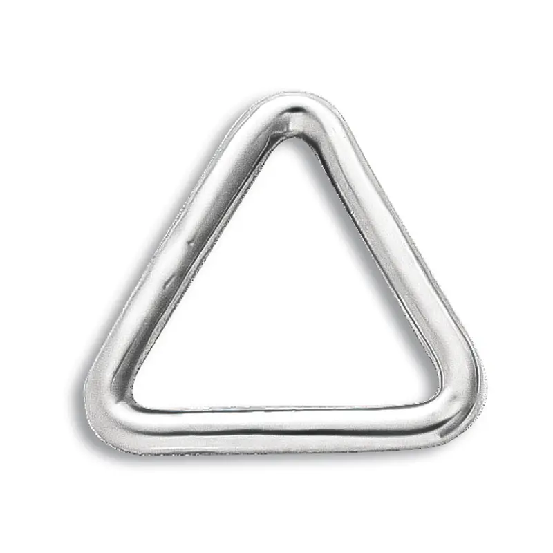 Subito Disponibile Triangolo Inox AISI 316 Ø 5x50 mm - Accessorio Nautico di Alta Qualità in Acciaio Inox per Vela e Barche
