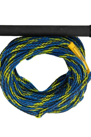 Corda per Sci d'Acqua Jobe Sport International con Maniglia Ergonomica in Gomma - 18 Metri, 12 Fili, Design Comfortabile per Tutti gli Sport Acquatici Offerta Lampo