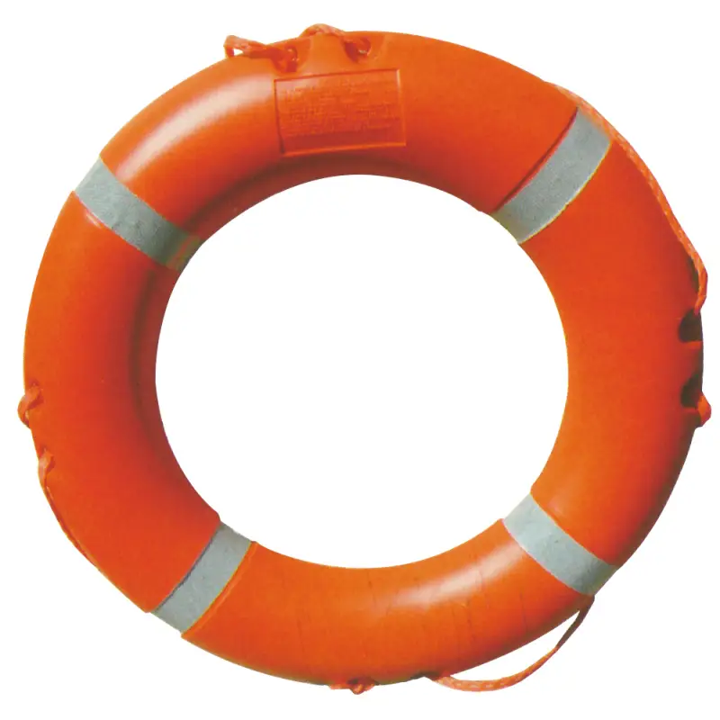 Salvagente Anulare Pesante R.I.Na. Certificato SOLAS - Struttura Indistruttibile con Riflettenti - Ø 72 cm, Peso 4 kg Prezzo Ridotto
