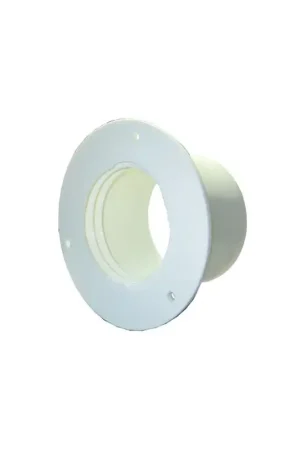 Boccola Fissaggio Tubo Bianco in Plastica Filettata con 3 Viti - Compatibile con Art. 2727552/5 Di Tendenza