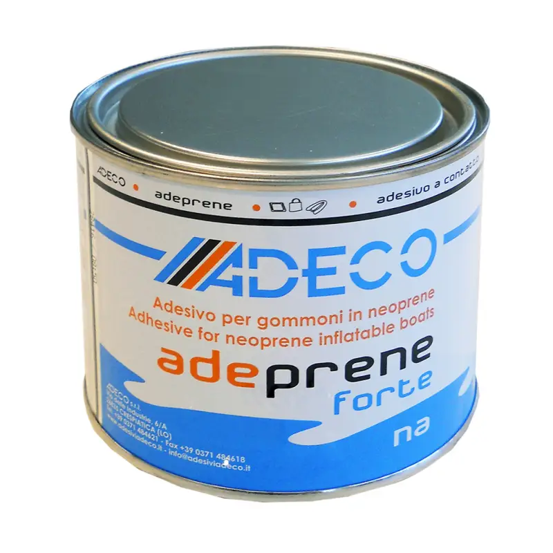 Adesivo per Neoprene Gr. 500 - Incollaggio Forte per Tessuti Gommati, Neoprene e Gomma Vulcanizzata Consegna Rapida
