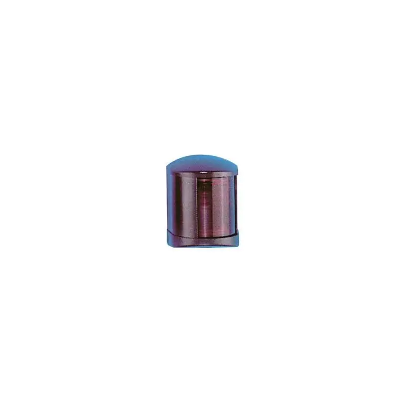 Più Venduto Fanale Rosso 112.5° Zeus - Fanale Nero a Luce Rossa, Omologato R.I.Na., in Policarbonato Resistenti ai Raggi UV, Classe di Protezione IP56 con Lampadina 12V