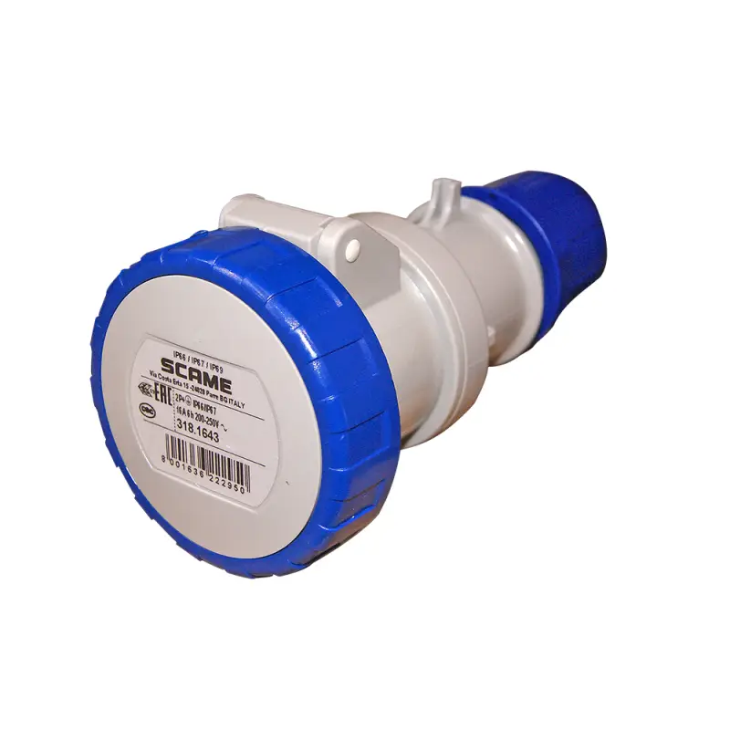 Presa Stagna 16A per Spina Art. 3939230/41 - Grado di Protezione IP67, Conforme alle Normative CE EN60309-1 e EN60309-2 per Uso Nautico Acquista Ora