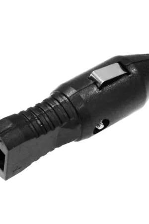 Spina per Presa Corrente Volante in Plastica Nera - Accessori Nautici per Barche Pagamento Sicuro