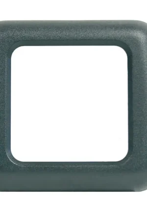 Miglior Prezzo Cornice Modulare in Plastica Grigia RAL 7015 - Dimensioni 86x78 mm per Equipaggiamento Elettrico Nautico