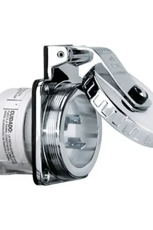 Offerta Del Giorno Spina Inox 32 Amp - Spina per Presa Art. 3939610 - Sicurezza e Durabilità per Collegamento Elettrico Nautico