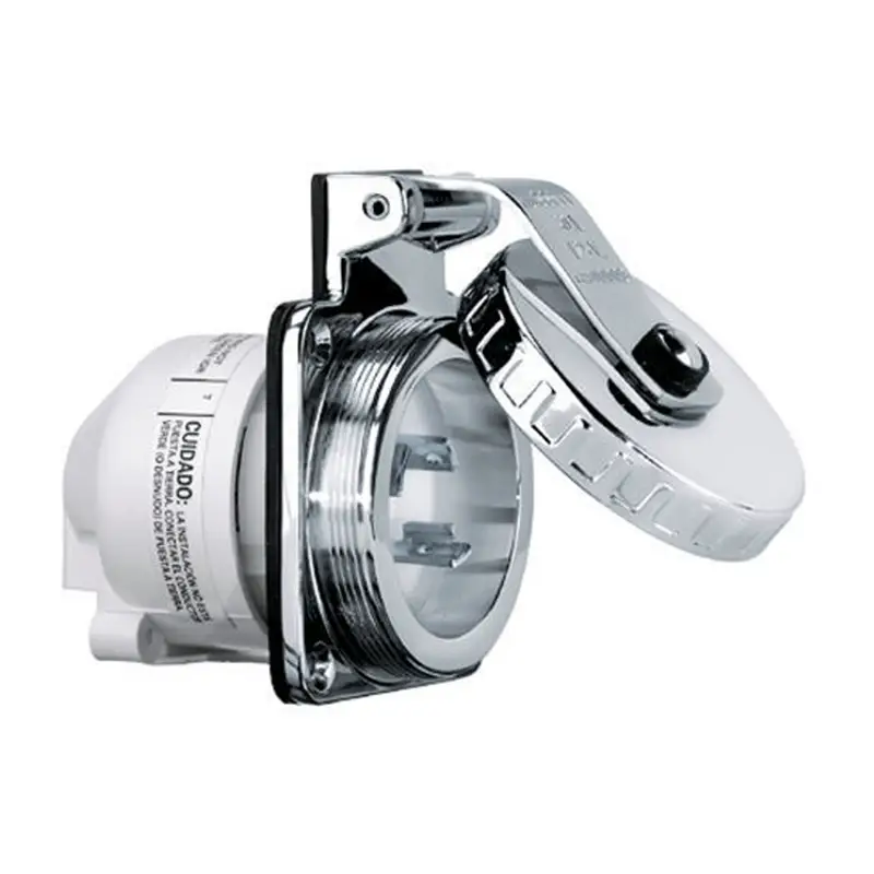 Offerta Del Giorno Spina Inox 32 Amp - Spina per Presa Art. 3939610 - Sicurezza e Durabilità per Collegamento Elettrico Nautico
