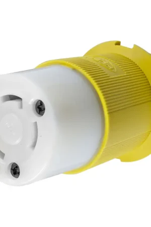 Promozione Presa 32 Amp - Presa in Policarbonato per Spine Art. 3939600/601 a Norme CEE per Collegamento Elettrico dalla Banchina alla Barca