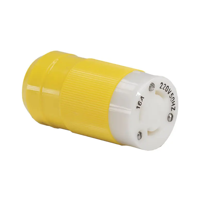 Offerta Lampo Presa Marinco 16 Amp - Presa per Spina Art. 3939612/3, Rivestita in Nylon con Rigatura, Contatti Resistenti alla Corrosione per Collegamento Banchina-Barca