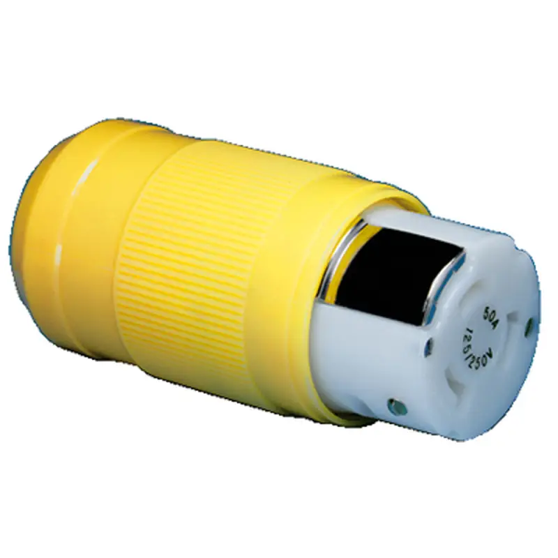 Presa 50 Amp Marinco - Presa per Spina Art. 3939627, Rivestita in Nylon con Rigatura per Collegamento Elettrico in Nautica Compra Oggi Stesso