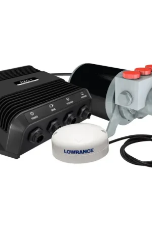 Compra Adesso Autopilota Lowrance Point-1 AP con Antenna GPS per Imbarcazioni Fino a 30 Piedi - Integrato con Strumenti HDSGEN2 e Superiori - Massima Precisione e Controllo Navigazione