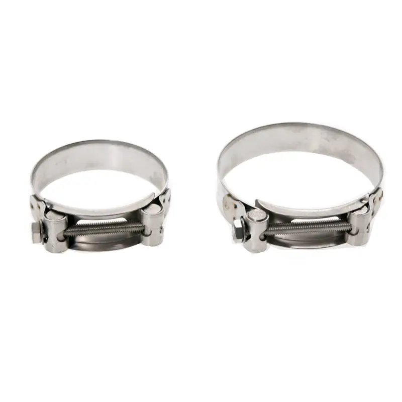 Più Venduto Fascetta Inox Damesa Ø 40-43 mm - Collare Stringitubo con Bullone a Testa Esagonale in Acciaio Inox AISI 304 per Serraggio Tubi Armati