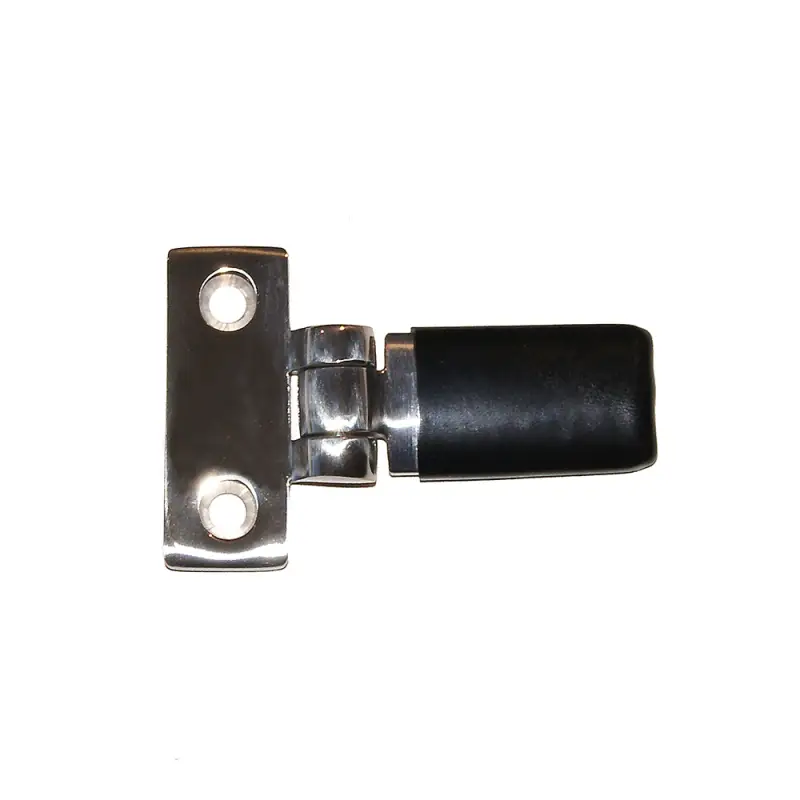 A Buon Prezzo Fermaporta Scorrevole in Acciaio Inox AISI 316 con Battuta Rivestita in PVC Antiurto - Ideale per Barche e Ambienti Nautici