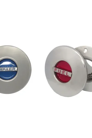 Tappo Inox Fuel Ø 50 mm - Tappo Imbarco in Acciaio Inox Lucidato a Specchio con Viti Cieche per Barche e Nautica Ordina Subito