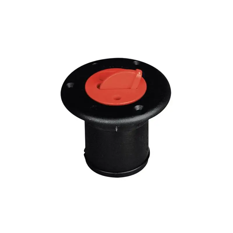 Tappo Imbarco Carburante in Nylon Nero Ø 50 mm - Certificato R.I.N.A. per Vele e Barche Reso Gratuito