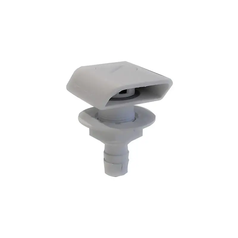 Sfiato in Nylon Bianco Ø 16 mm con Portagomma e Retinato Rompifiamma - Accessorio Nautico di Qualità Offerta