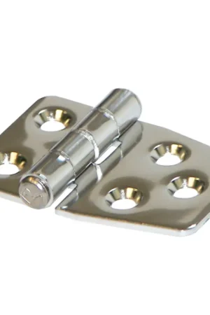 Cerniere Inox Rovesciate 59x37 e 59x40 - Acciaio Inox AISI 316 Lucidate a Specchio - Spessore 2mm - Ideali per Nautica e Vela Bestseller