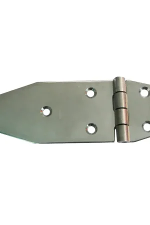 Cerniera Inox Lucidata a Specchio 125x40 mm - Spessore 1,5 mm per Nautica e Barche Di Tendenza