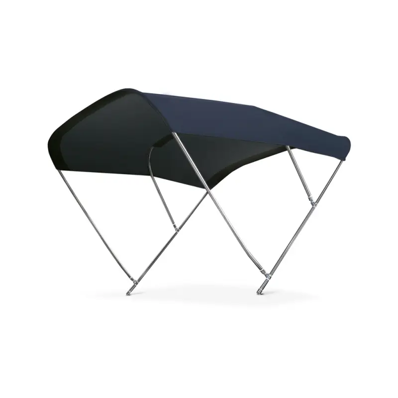 Offerta Capottina Biminox Blu Navy 215x151h - Copertura Sole e Acqua con Telaio in Acciaio Inox AISI 316L