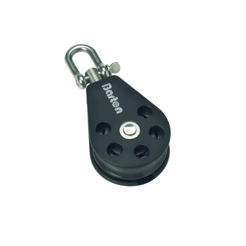 Di Tendenza Bozzello Singolo Girevole Ø 8 mm - Capacità max Cima Ø 8 mm - Carico di Lavoro 355 kg - Barton Marine
