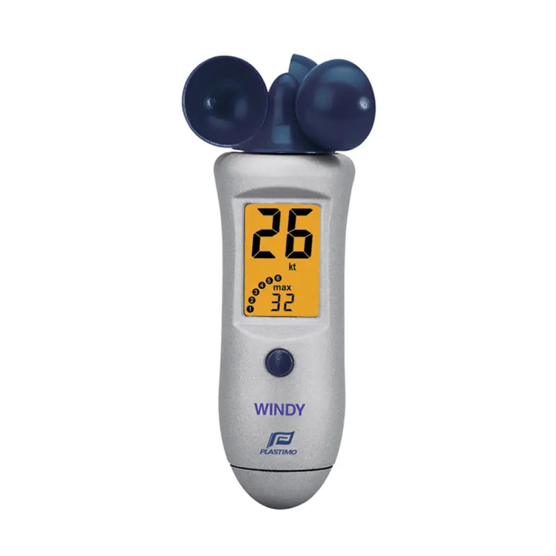 Nuova Collezione Anemometro Digitale Plastimo Galleggiante con Sensore a 3 Coppe - Precisione nella Misura del Vento fino a 40 m/s con Retroilluminazione Automatica