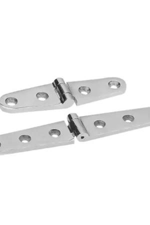 Cerniera Inox Lucidata a Specchio 104x26 mm - AISI 316, Spessore 3,2 mm - Cerniera Nautica di Alta Qualità Ultima Occasione